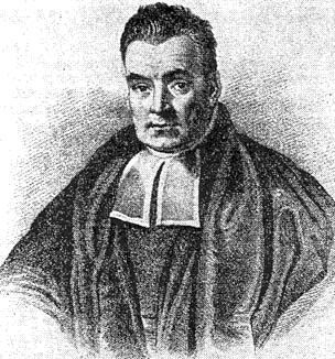 Portrait of Thomas Bayes.