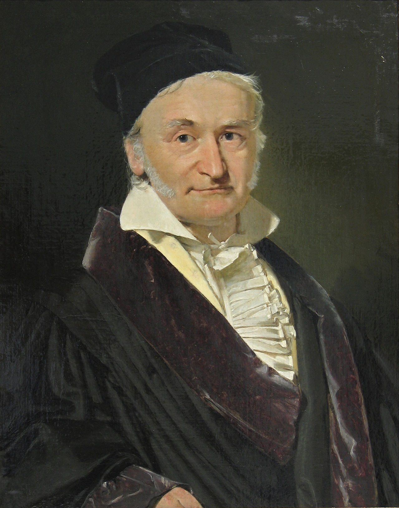Portrait of Carl Friedrich Gauss.